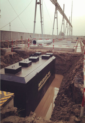 半吨每天污水处理设备-地埋式一体机-五金废水处理设备